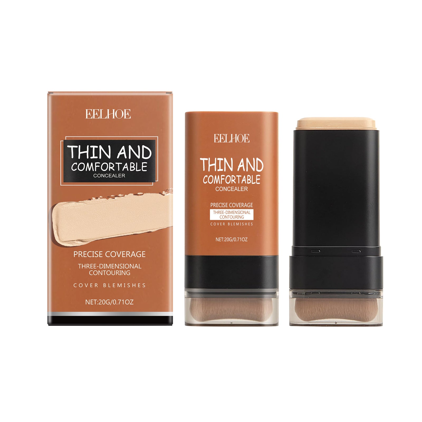Foundation Stick With Brush,Makeup Foundation Concealer, Concealer Makeup Foundation Full Coverage ,milk Makeup Foundation ,Concealer Full Coverage - Bellarte Enchanté Foundation Stick With Brush,Makeup Foundation Concealer, Concealer Makeup Foundation Full Coverage ,milk Makeup Foundation ,Concealer Full Coverage